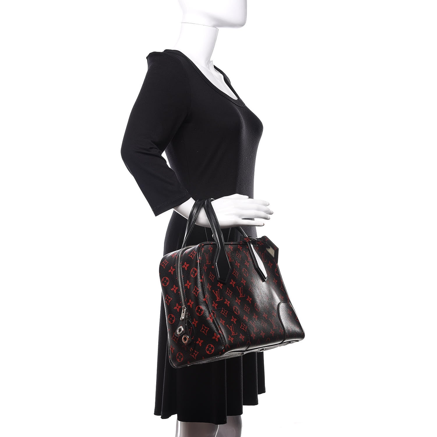 Louis Vuitton Monogram Infrarouge Dora Soft MM 2 of 9