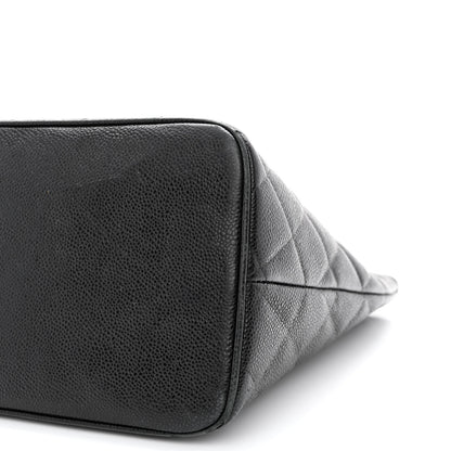 Chanel Caviar Quilted Medallion Tote Black 13 of 15