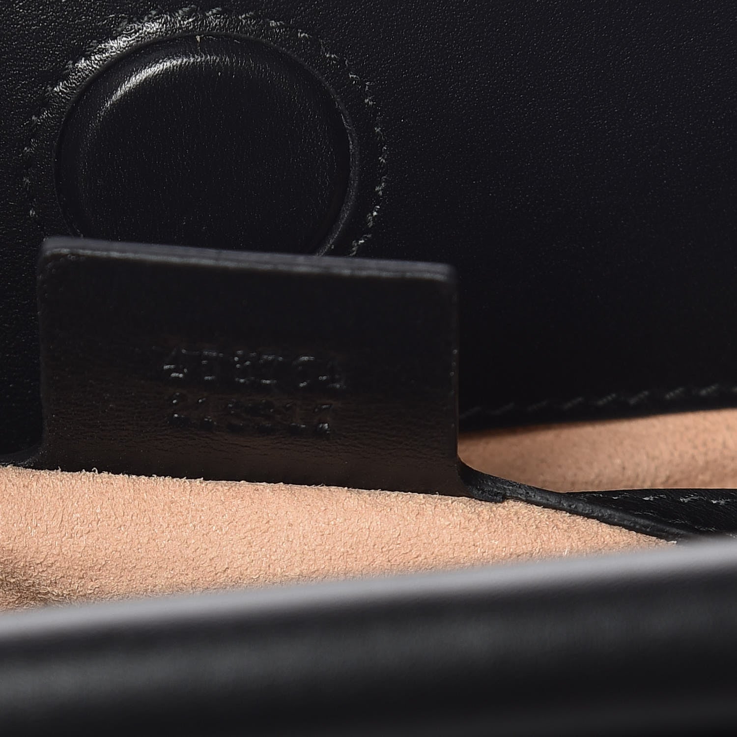 Gucci Nappa Bamboo Web Medium Nymphaea Top Handle Bag Black 7 of 12
