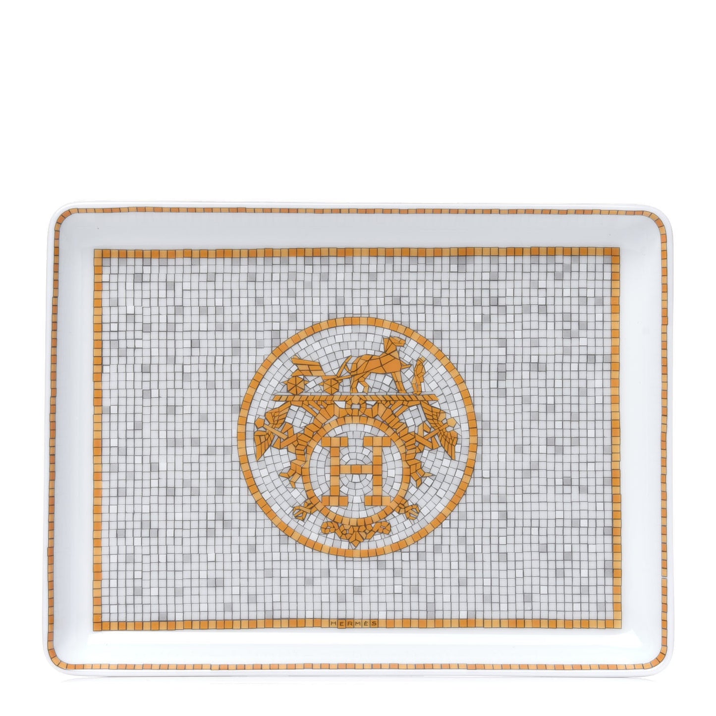 Porcelain Mosaique au 24 Sushi Plate