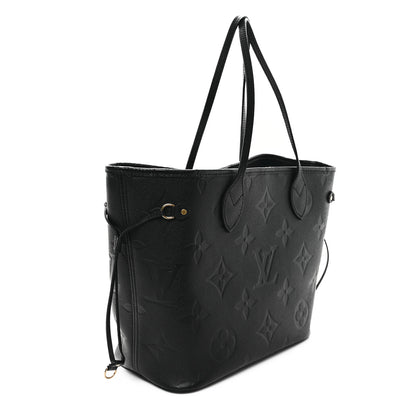 Louis Vuitton Empreinte Monogram Giant Neverfull MM Black 4 of 11