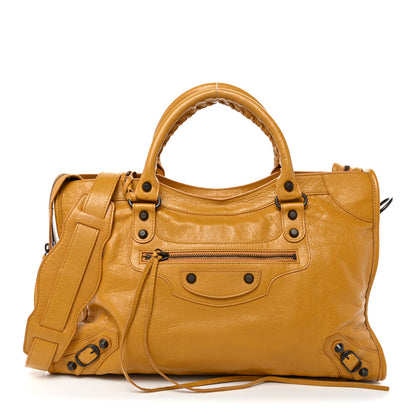 Balenciaga Agneau Classic Hardware City Jaune Moutarde 1 of 11
