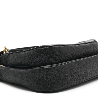 Louis Vuitton Empreinte Monogram Giant Multi Pochette Accessories Black 9 of 10