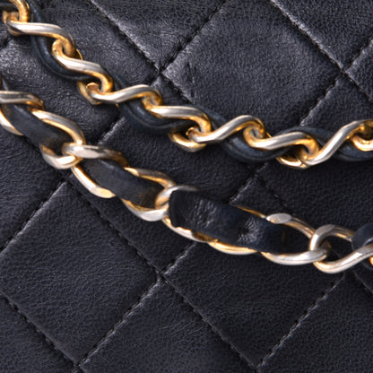 Chanel Lambskin Quilted Double Flap Black 6 of 6