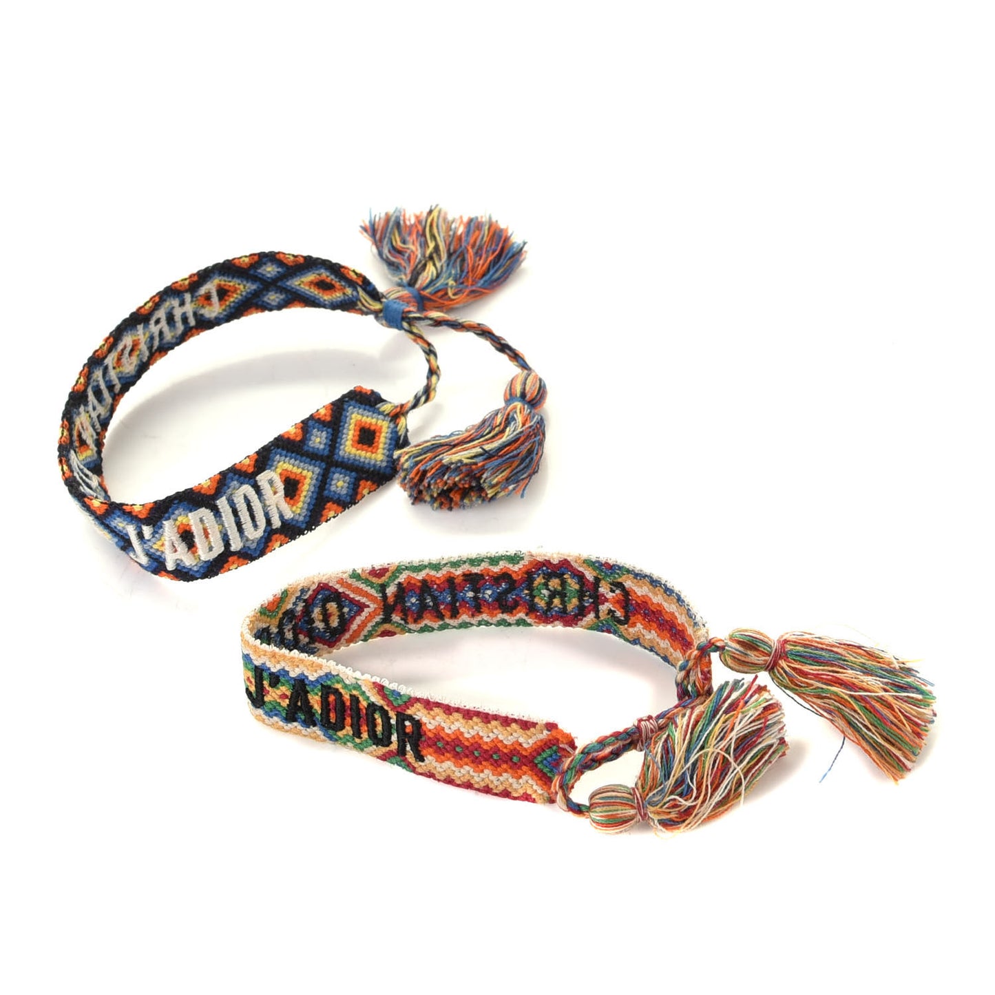 Woven Cotton J'Adior Friendship Bracelet Set Multicolor