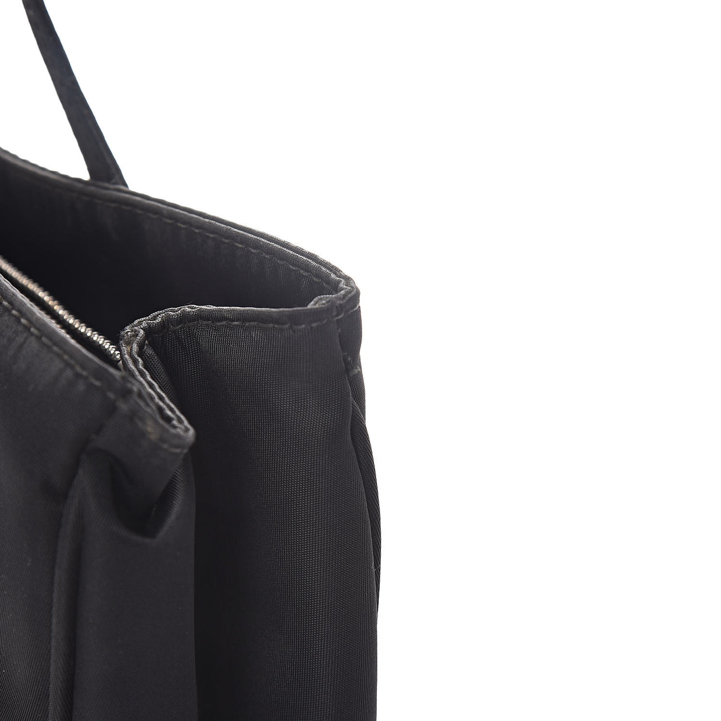 Nylon Small Tote Black