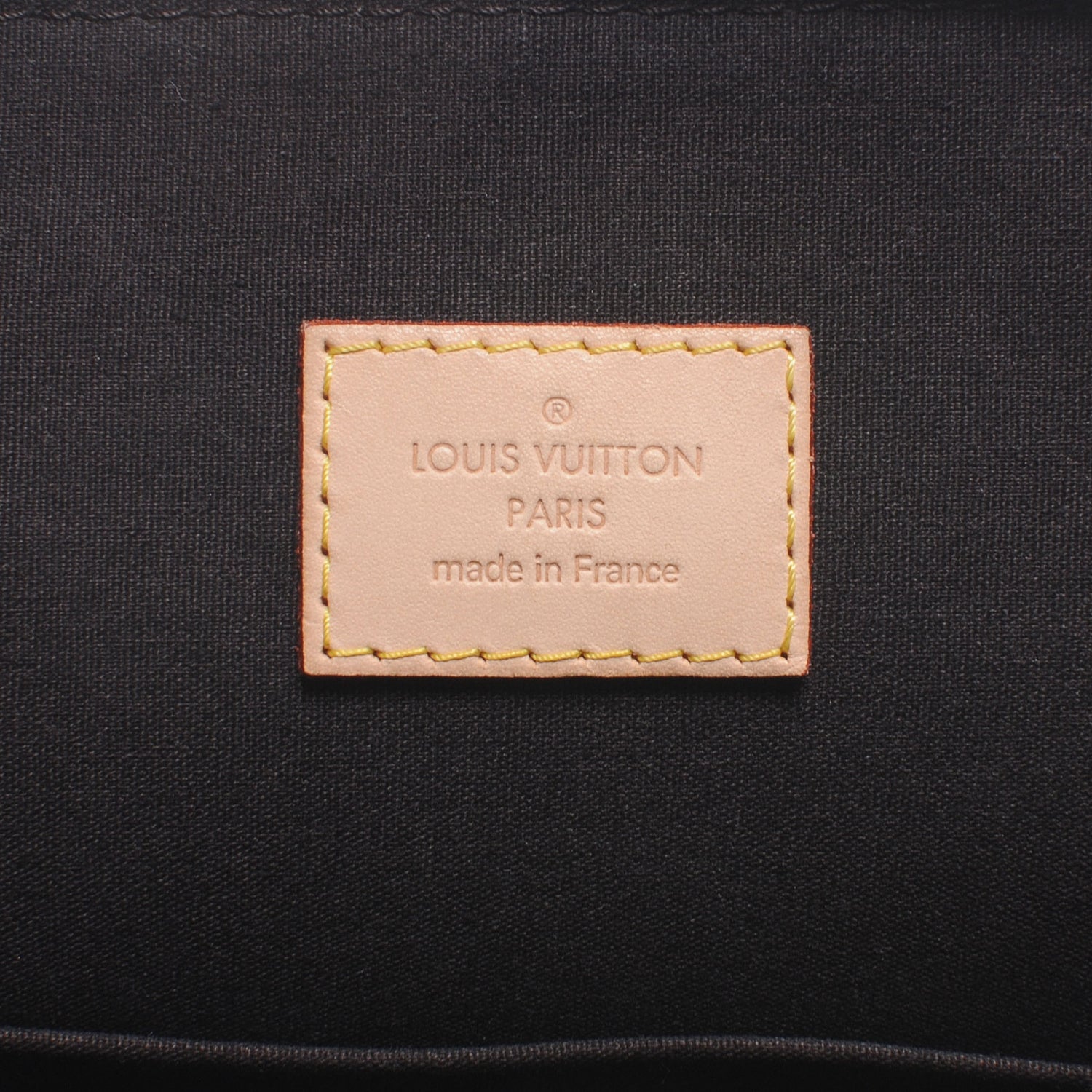 Louis Vuitton Vernis Alma GM Terre d Ombre 7 of 8