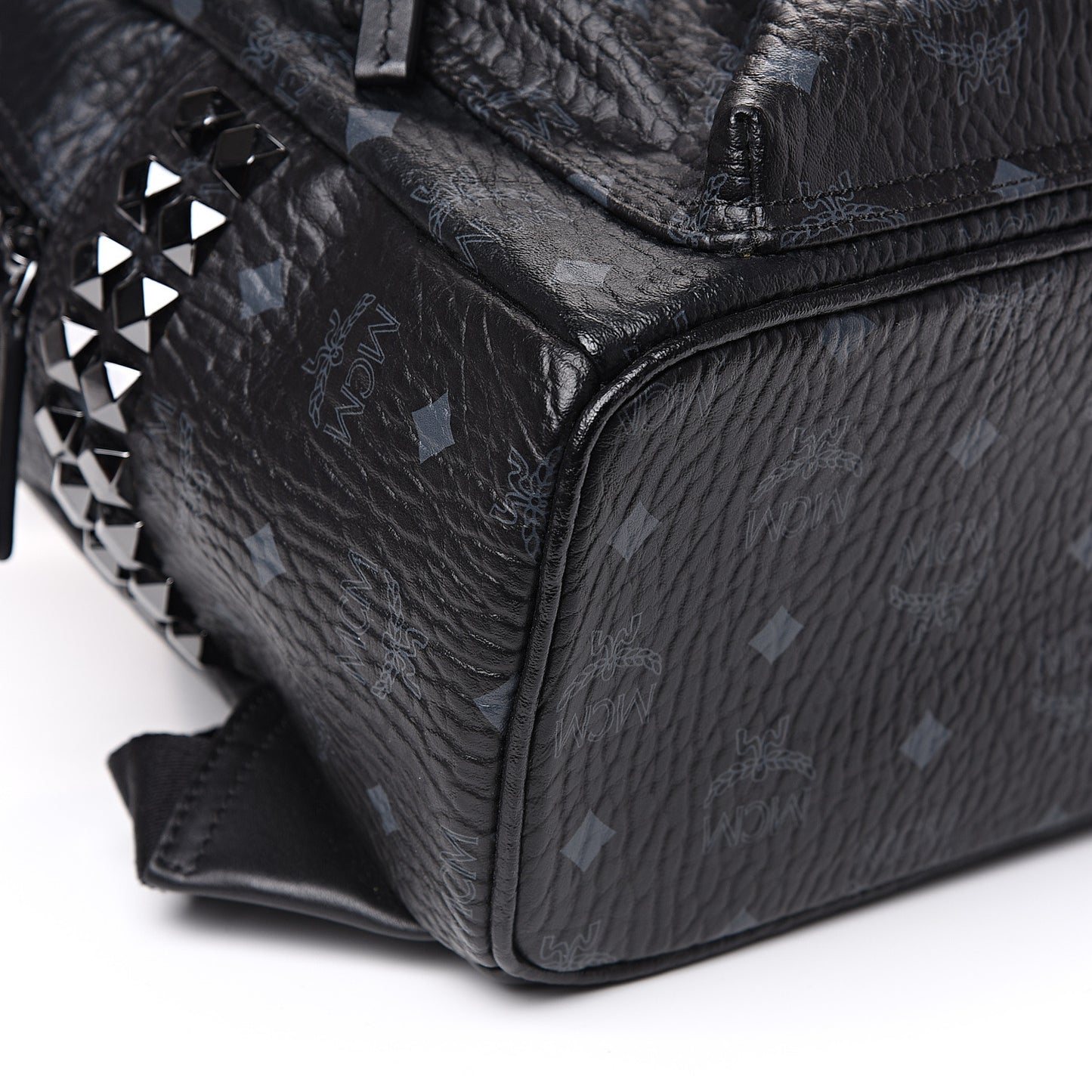 Visetos Small Side Stud Stark Backpack Black