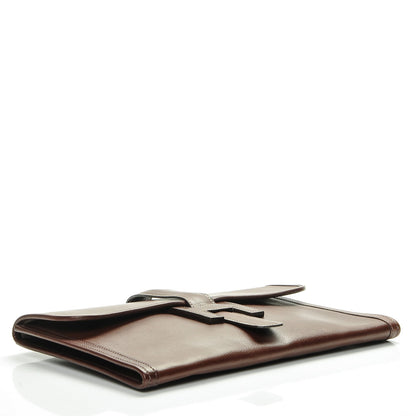 Hermes Evergrain Jige PM Clutch Havane 4 of 6