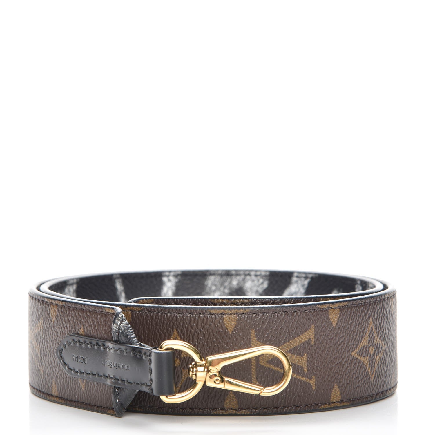 Louis Vuitton Monogram Animal Bandouliere Shoulder Strap Grey 1 of 5