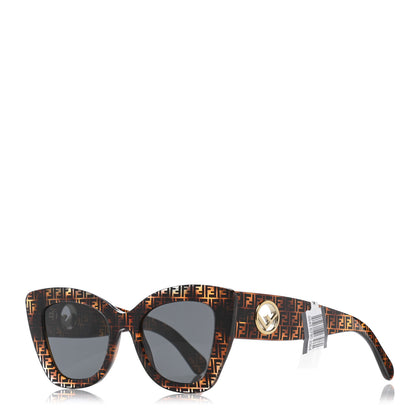 Fendi Acetate F is Fendi FF Cat Eye Sunglasses FF 0360/G/S Havana 1 of 5