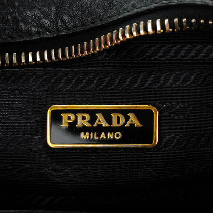 Prada Vitello Daino Mini Camera Crossbody Black 5 of 7