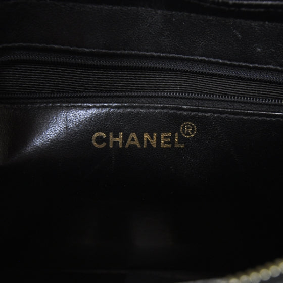 Chanel Patent Handbag Black 7 of 9