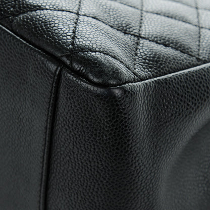 Chanel Caviar Quilted Grand Shopping Tote GST Black 8 of 9