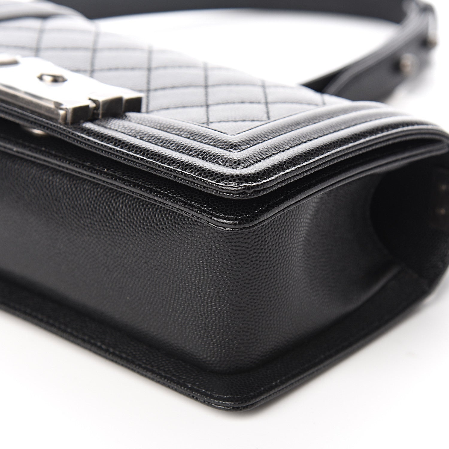 Chanel Caviar Quilted Small Boy Flap Black 8 of 10