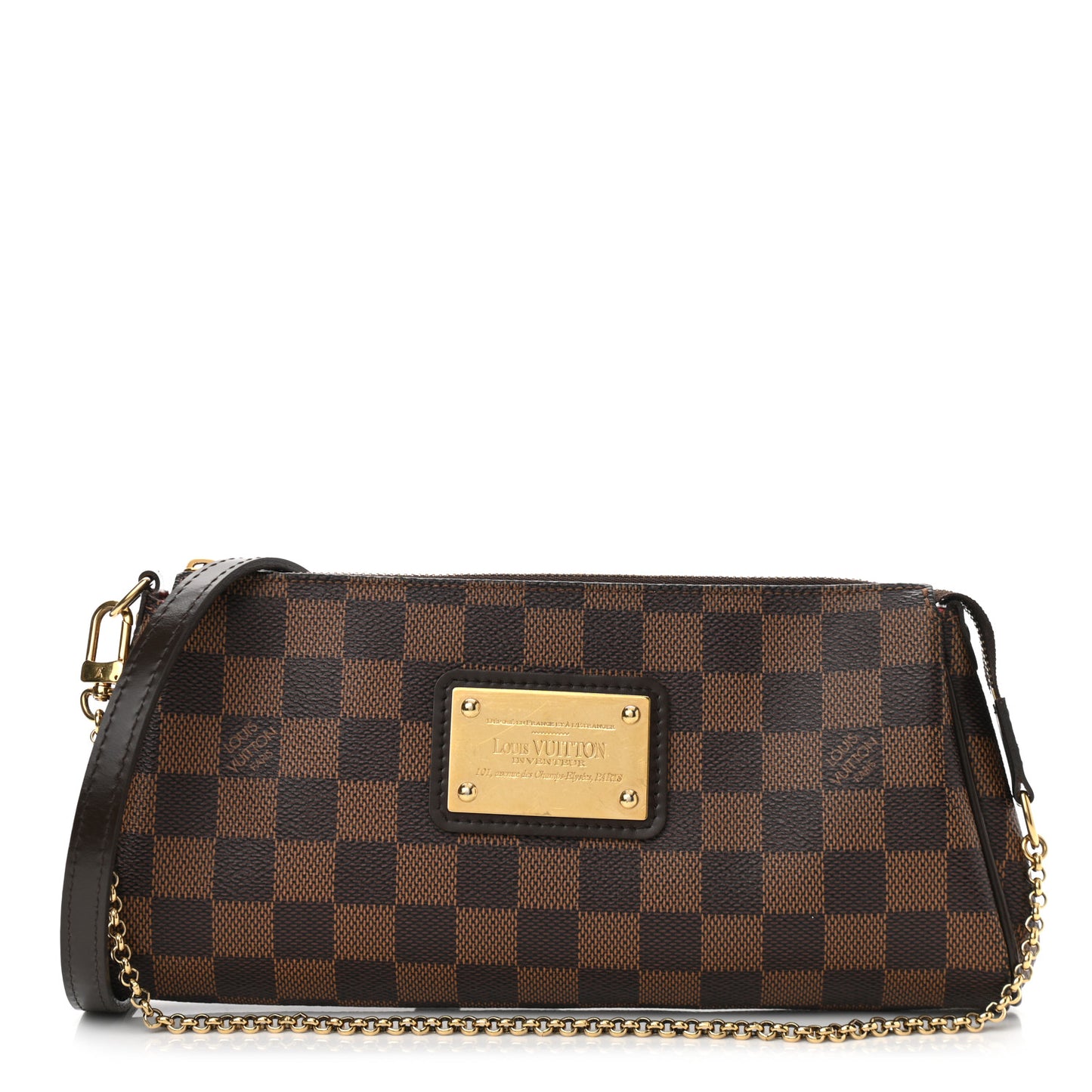 Damier Ebene Eva Clutch
