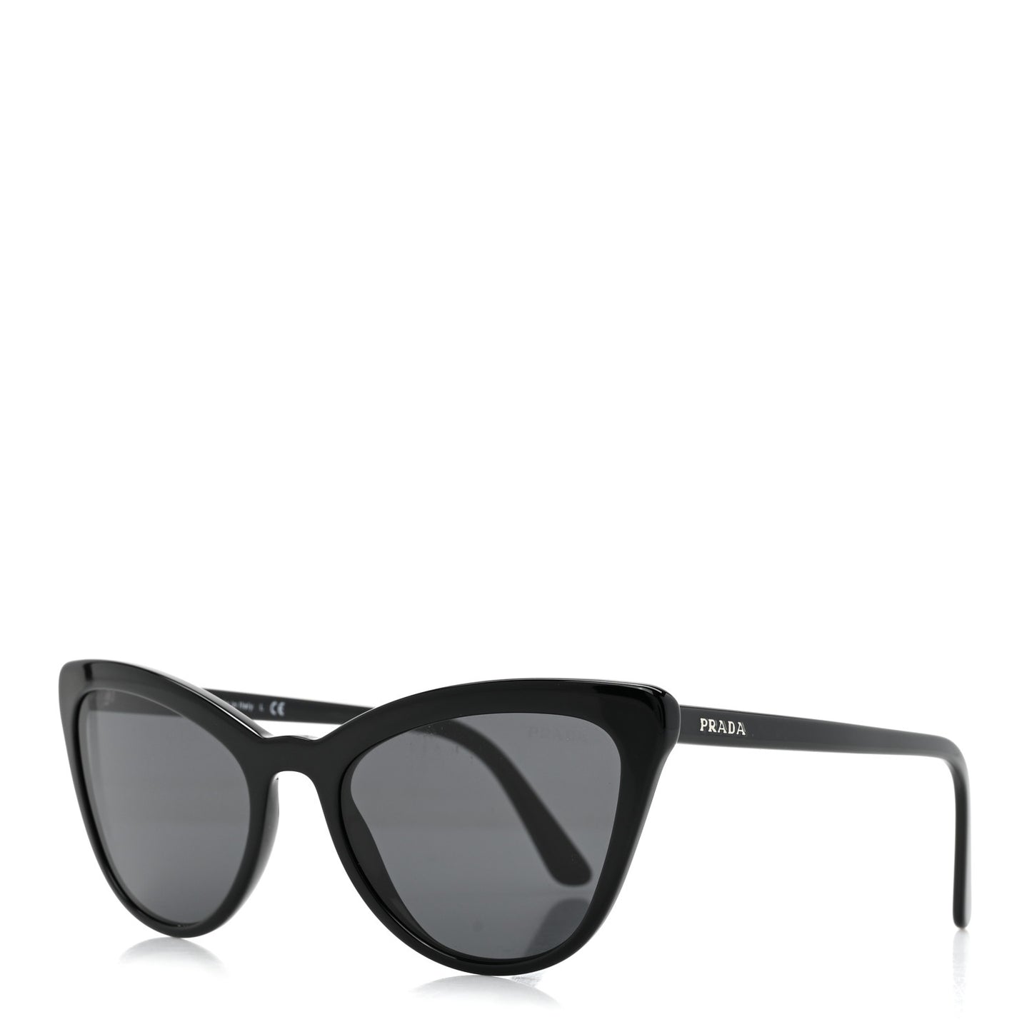 Acetate Cat Eye Sunglasses SPR 01V Black