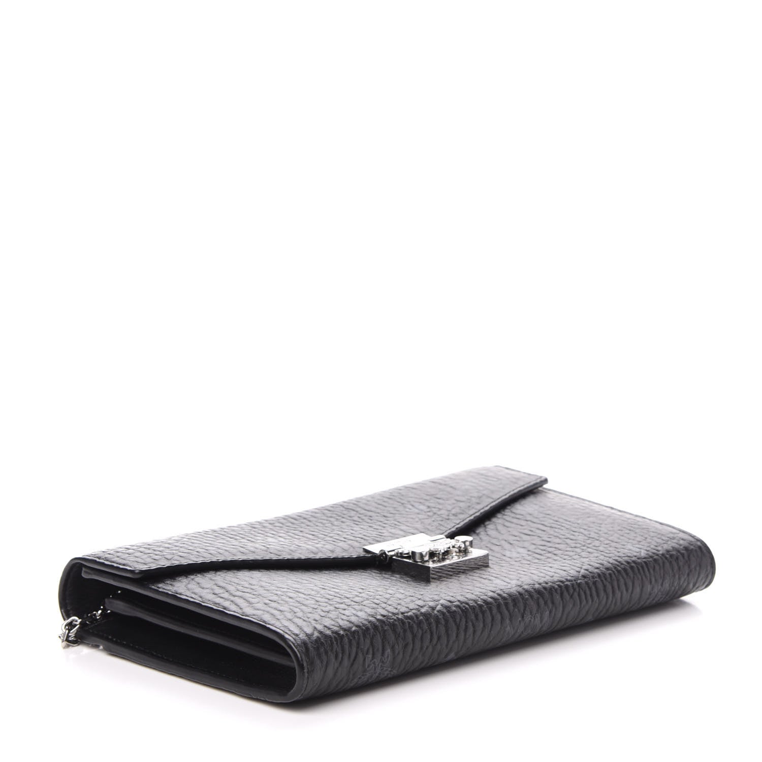 MCM Visetos Medium Patricia Wallet On Chain Black 4 of 9
