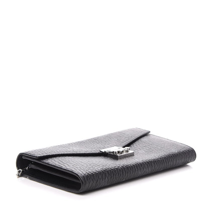 MCM Visetos Medium Patricia Wallet On Chain Black 4 of 9