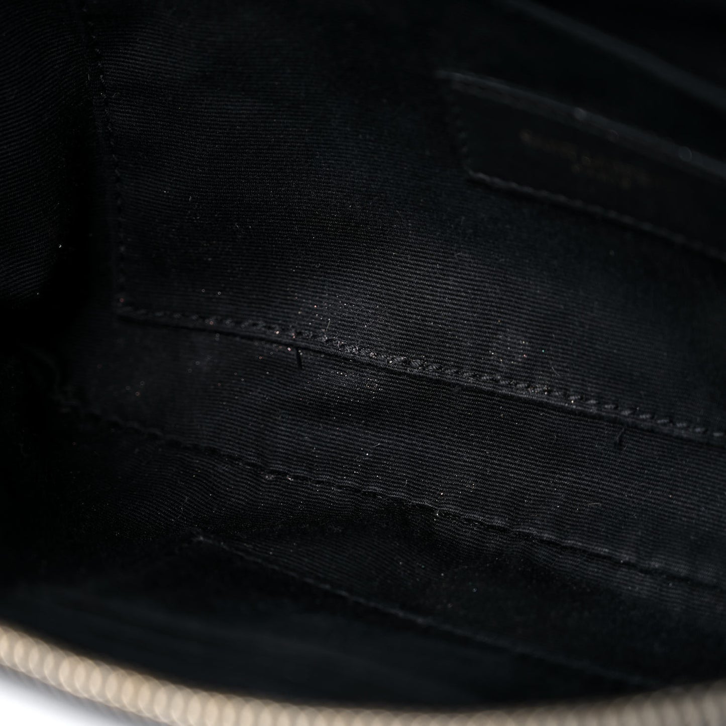 Grain De Poudre Monogram Belt Bag Black