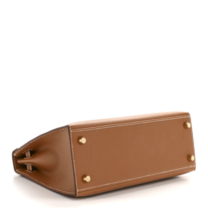 Hermes Epsom Kelly Sellier 25 Gold 4 of 14