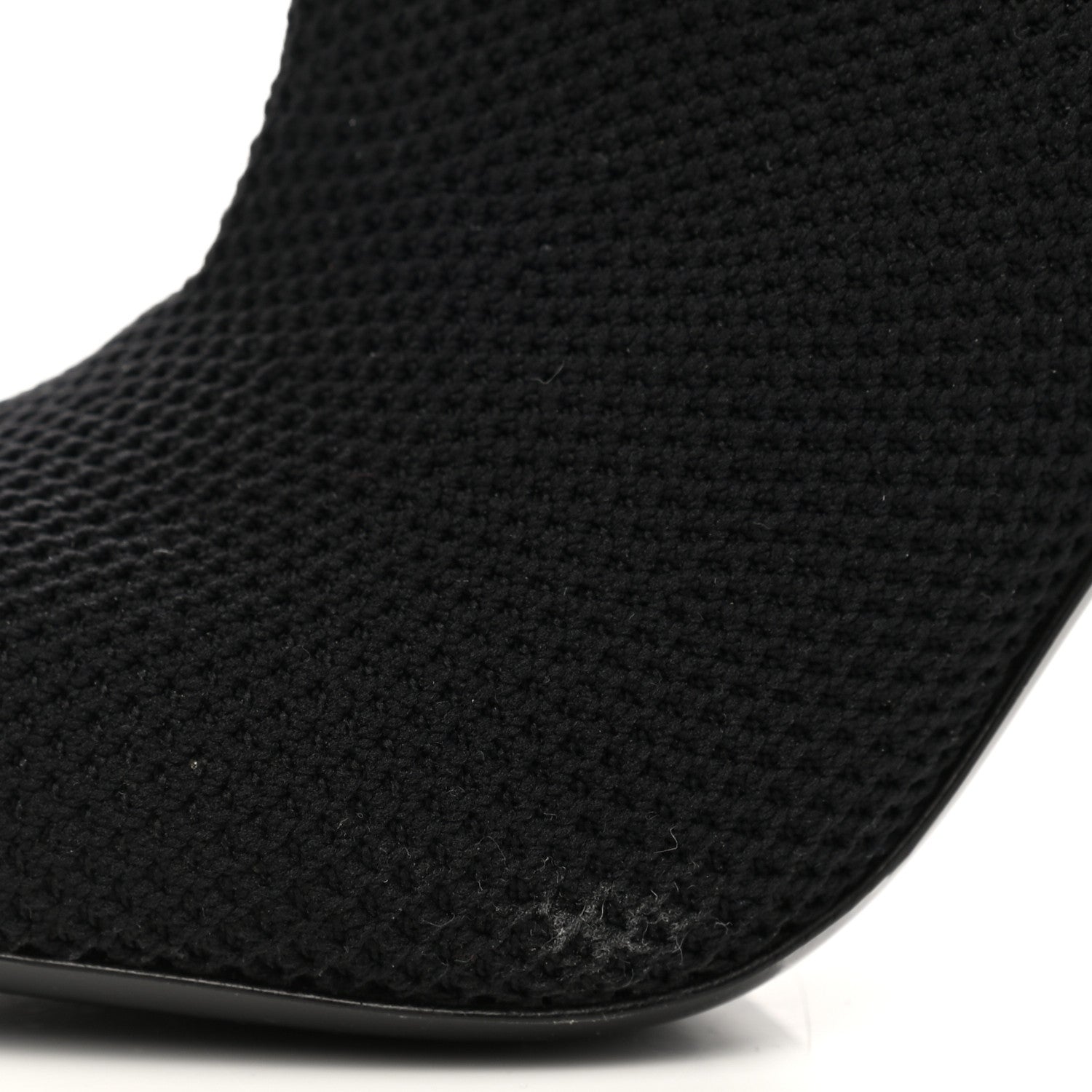 Louis Vuitton Monogram Stretch Fabric Silhouette Ankle Boots 36 Black 9 of 11