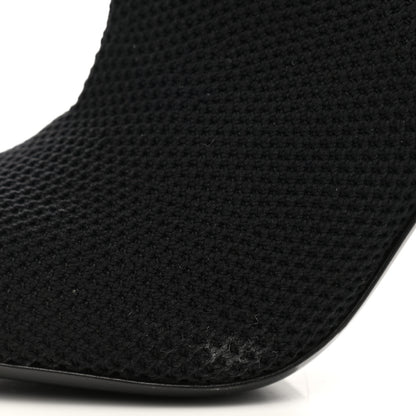 Louis Vuitton Monogram Stretch Fabric Silhouette Ankle Boots 36 Black 9 of 11
