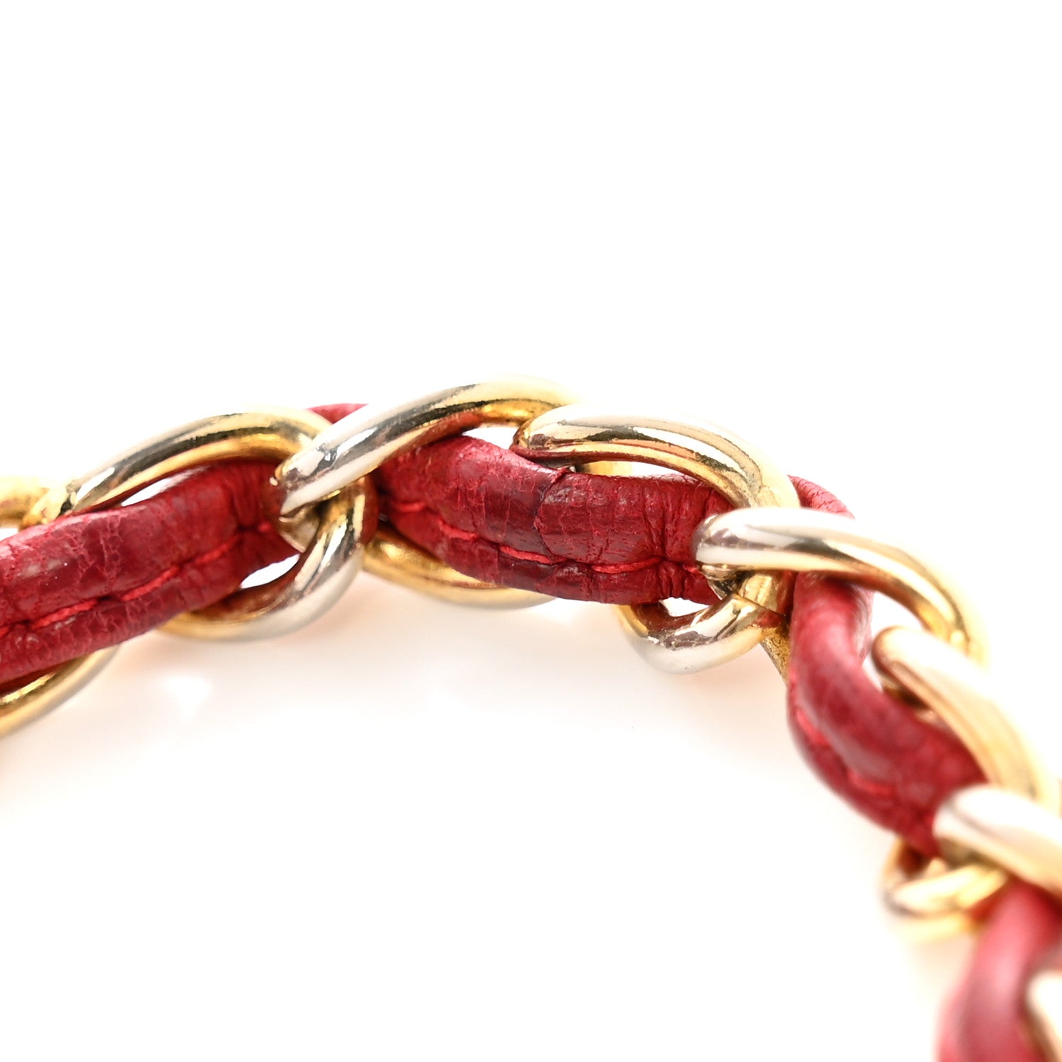 Chanel Lizard CC Mini Flap Bag Red 12 of 16