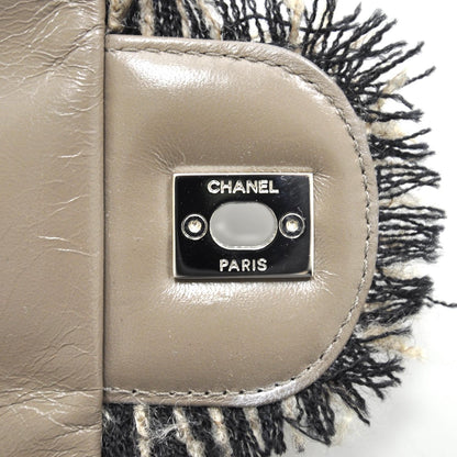 Chanel Lambskin Tweedy Flap Taupe 9 of 9