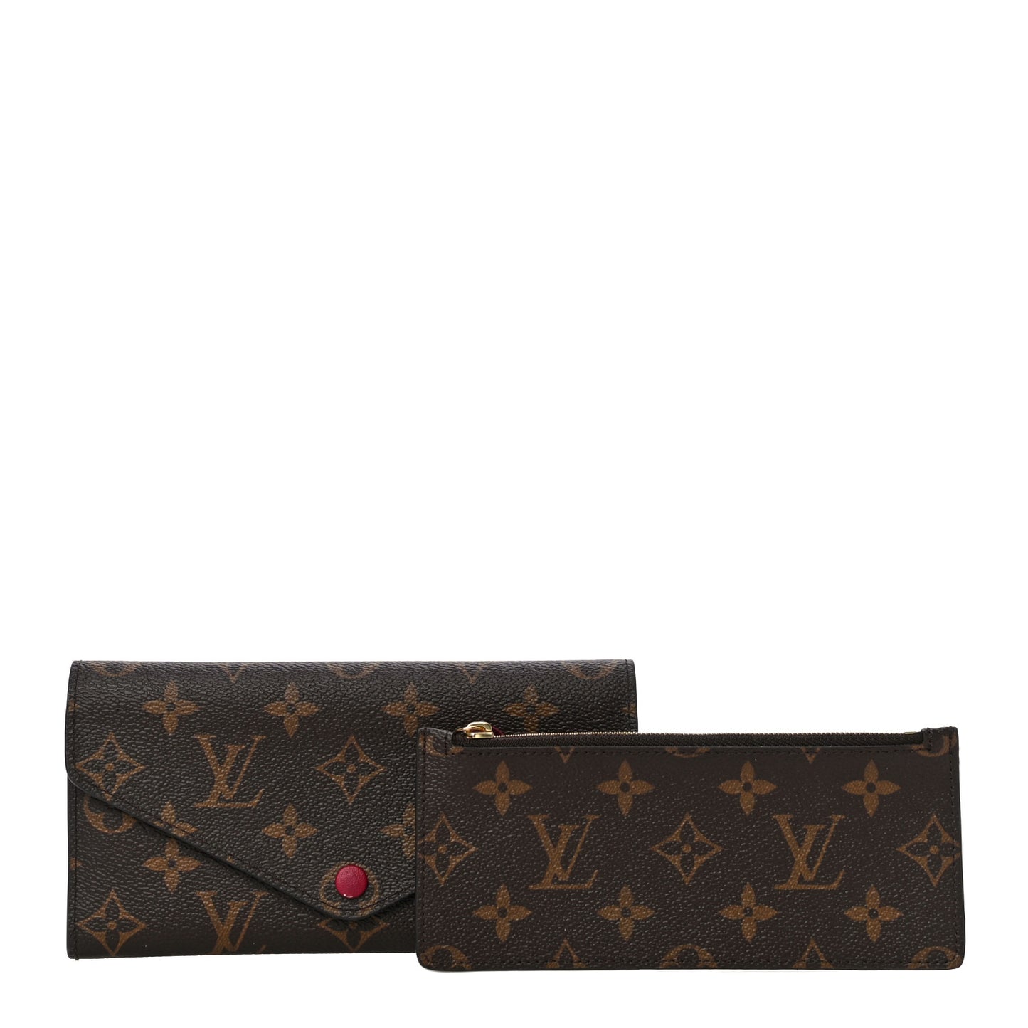 Monogram Josephine Wallet Fuchsia
