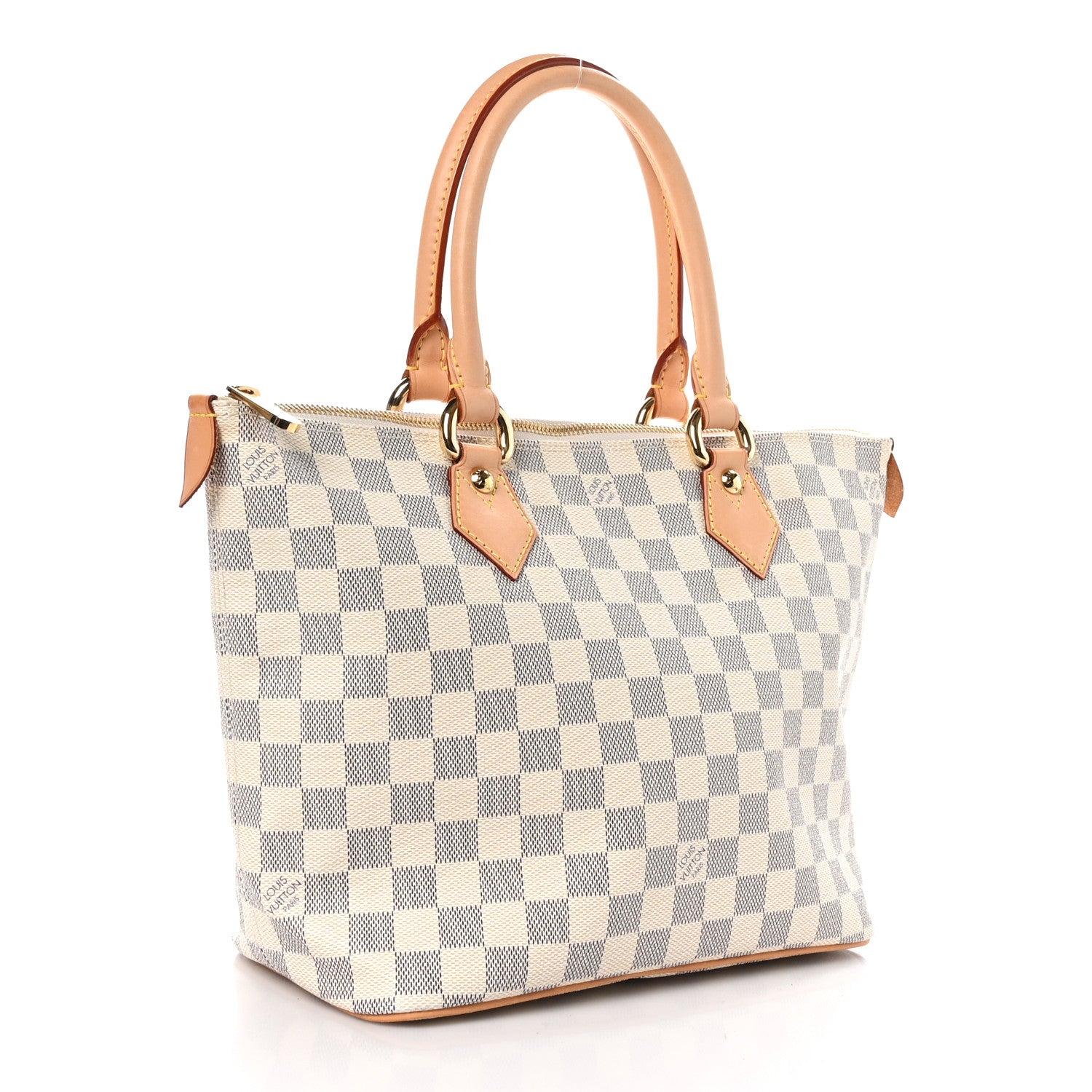 Louis Vuitton Damier Azur Saleya PM 3 of 8