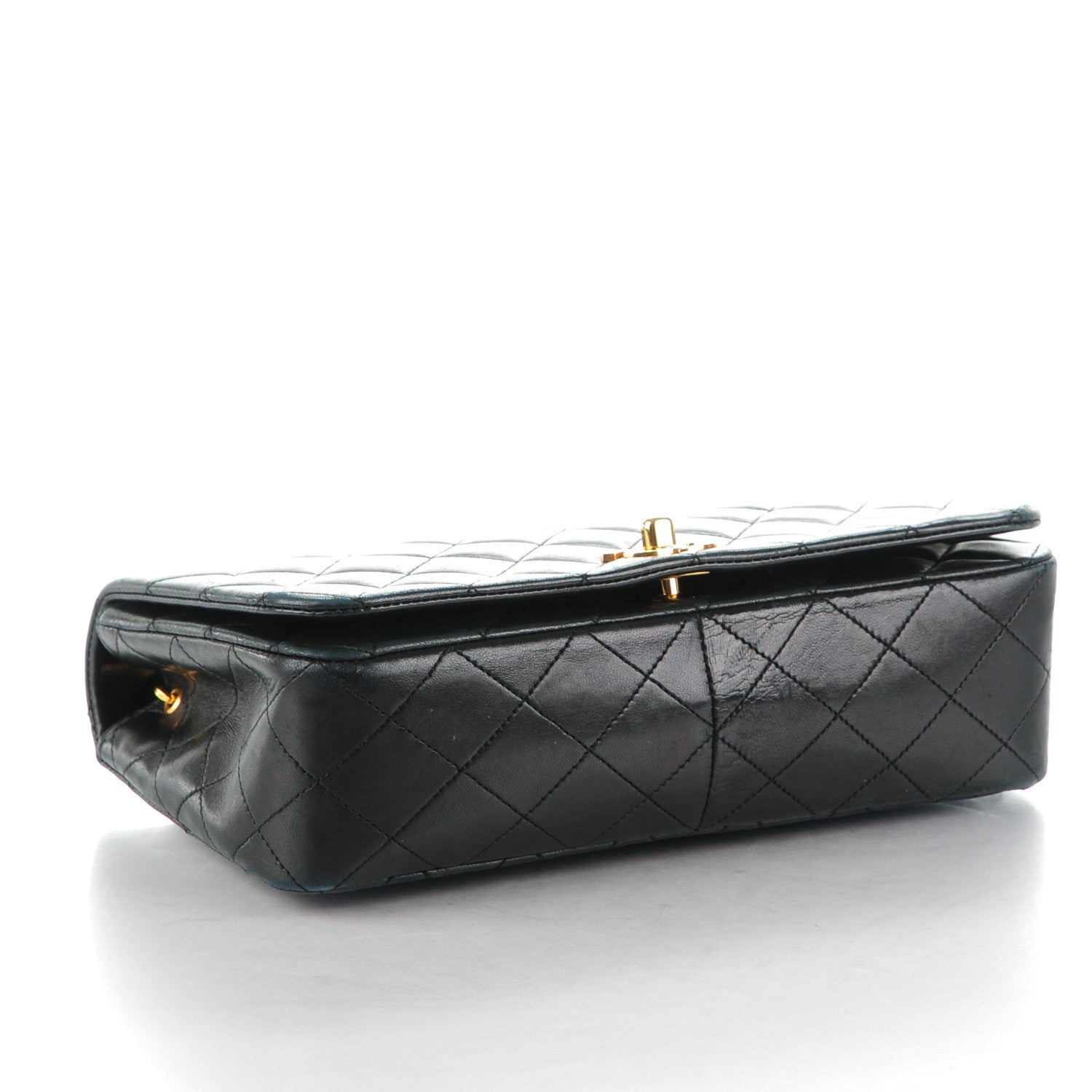 Chanel Lambskin Quilted Small Single Flap Black 4 of 9