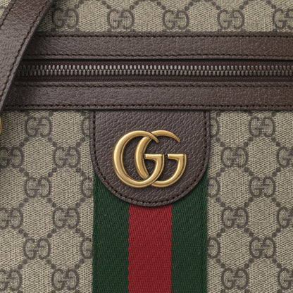 Gucci GG Supreme Monogram Web Small Ophidia Messenger Bag Brown 8 of 10