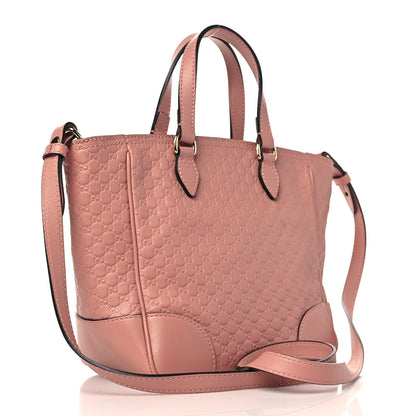 Gucci Microguccissima Small Bree Tote Soft Pink 3 of 9
