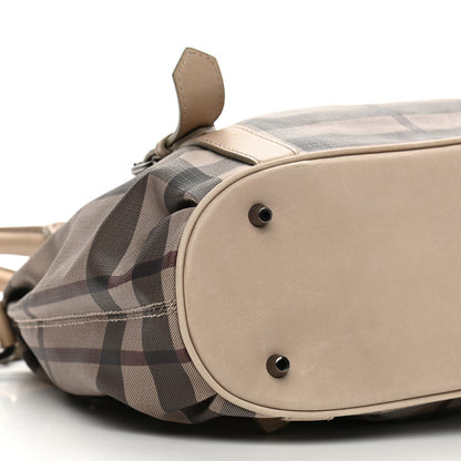 Burberry Smoked Check Small Northfield Tote Trench 11 of 13