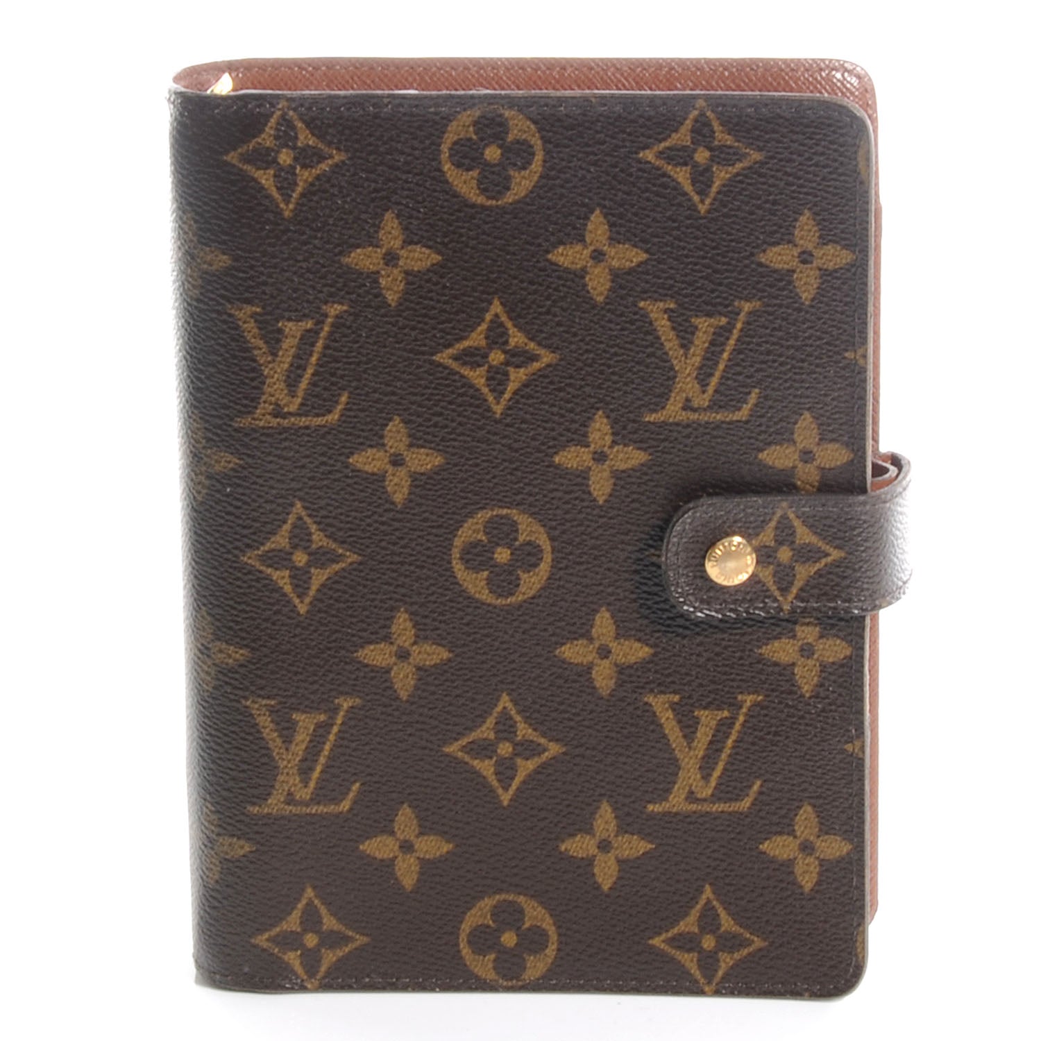 Louis Vuitton Monogram Medium Ring Agenda w Inserts 1 of 8