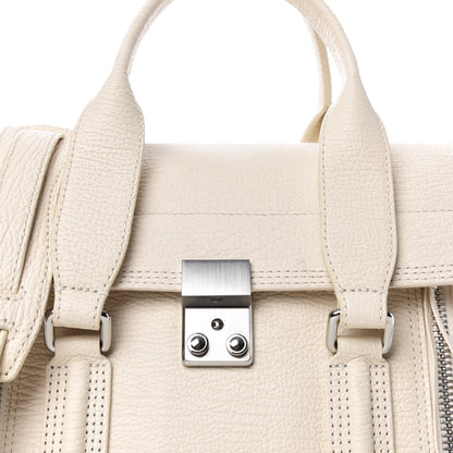 3.1 Phillip Lim 3.1 Textured Calfskin Medium Pashli Satchel Milk 11 of 11