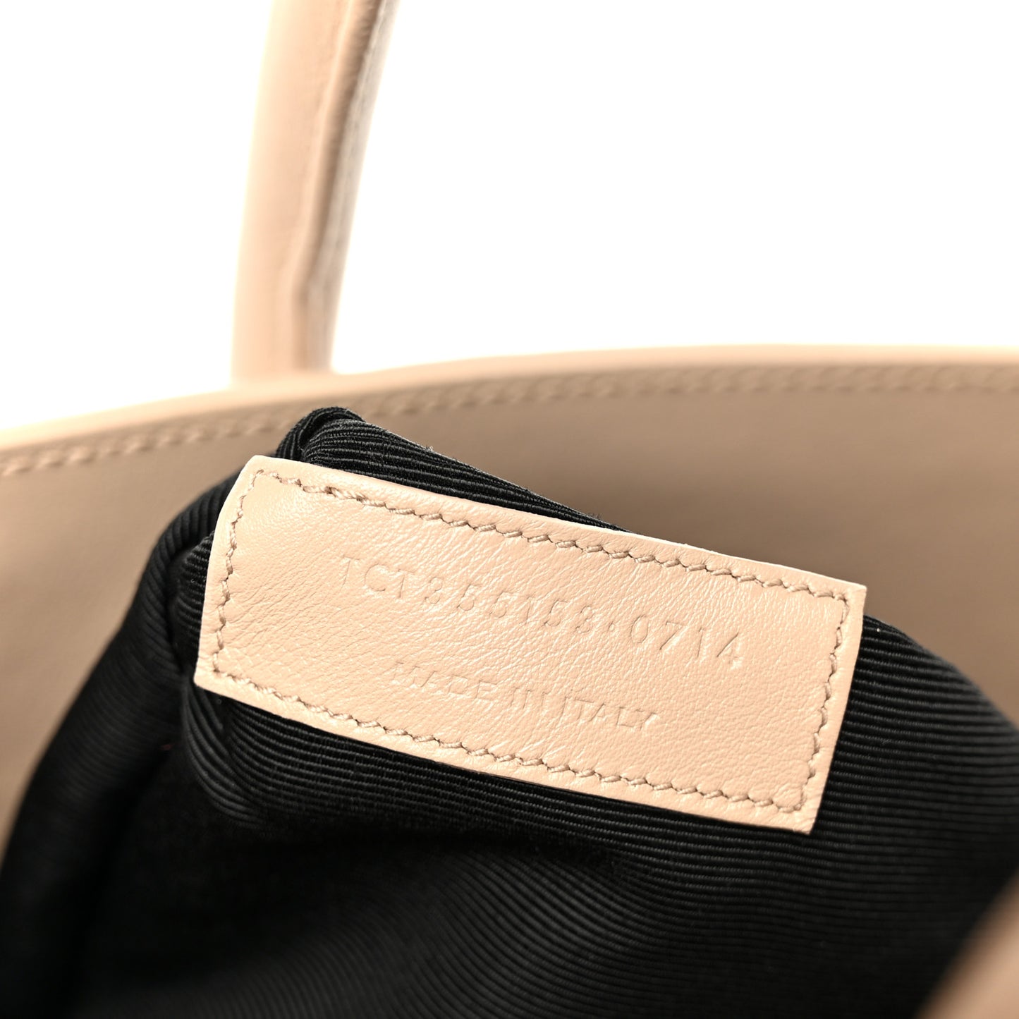 Calfskin Small Sac De Jour Dark Beige