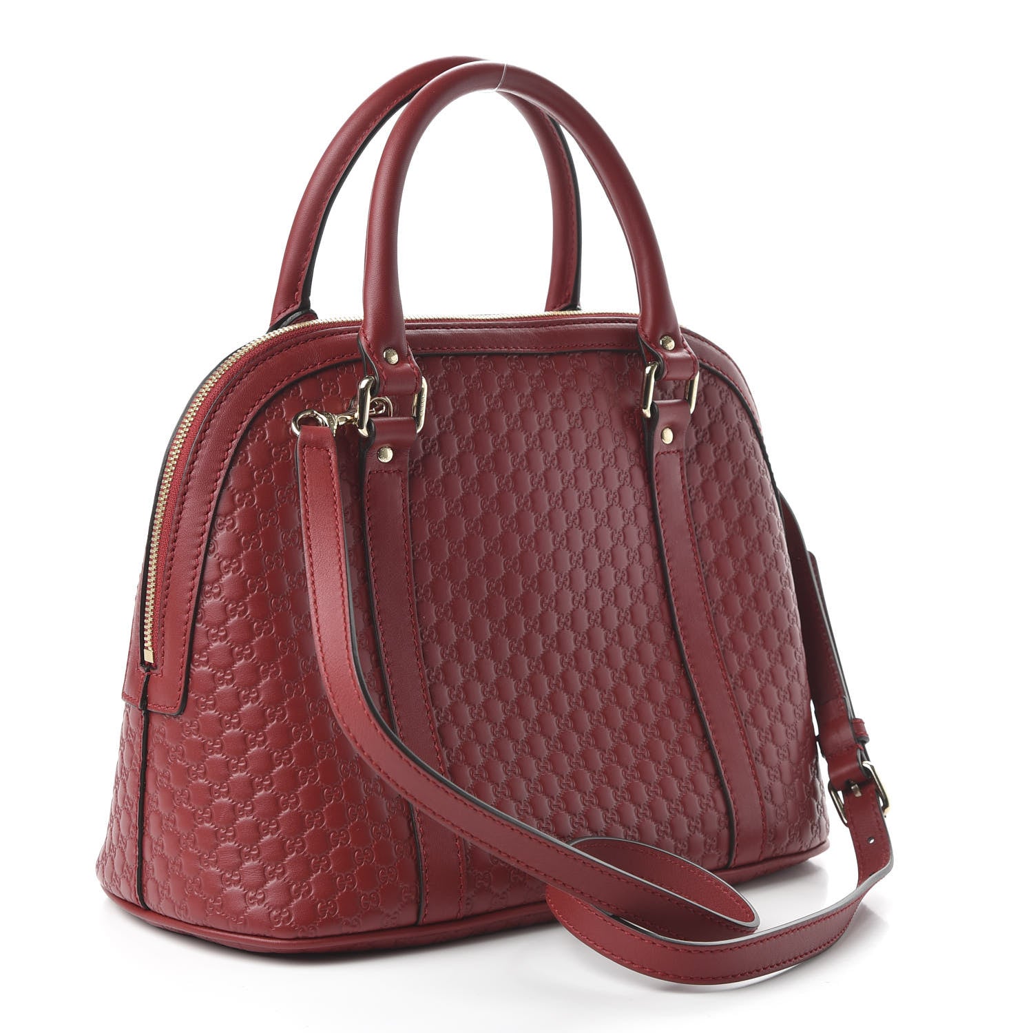 Gucci Microguccissima Medium Dome Bag Red 3 of 10