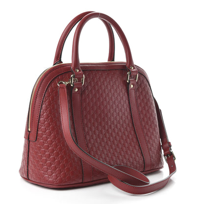 Gucci Microguccissima Medium Dome Bag Red 3 of 10
