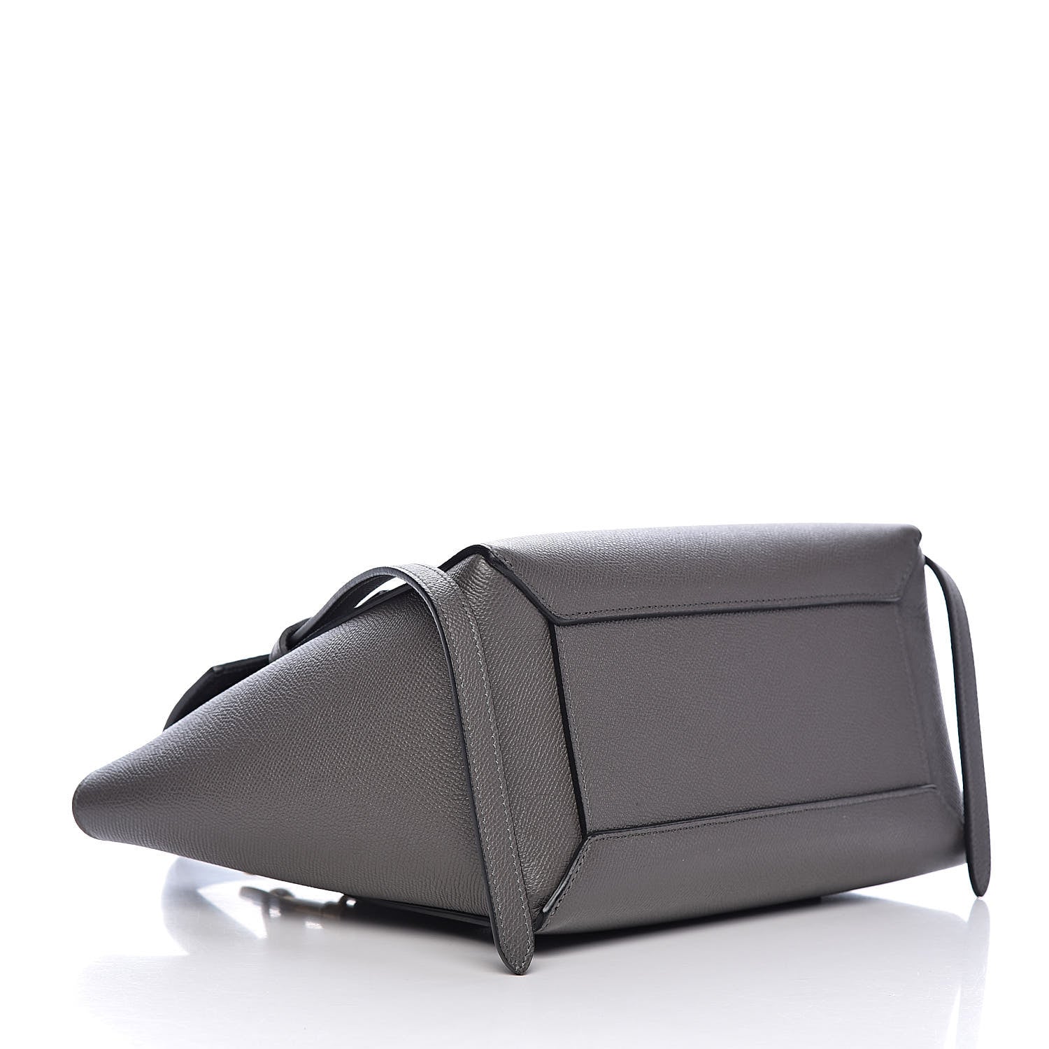 Celine Grained Calfskin Micro Belt Bag Grey 4 of 10