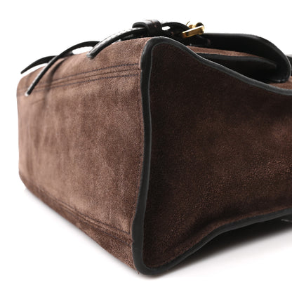 Mulberry Suede Roxanne Small Satchel Chocolate 10 of 10