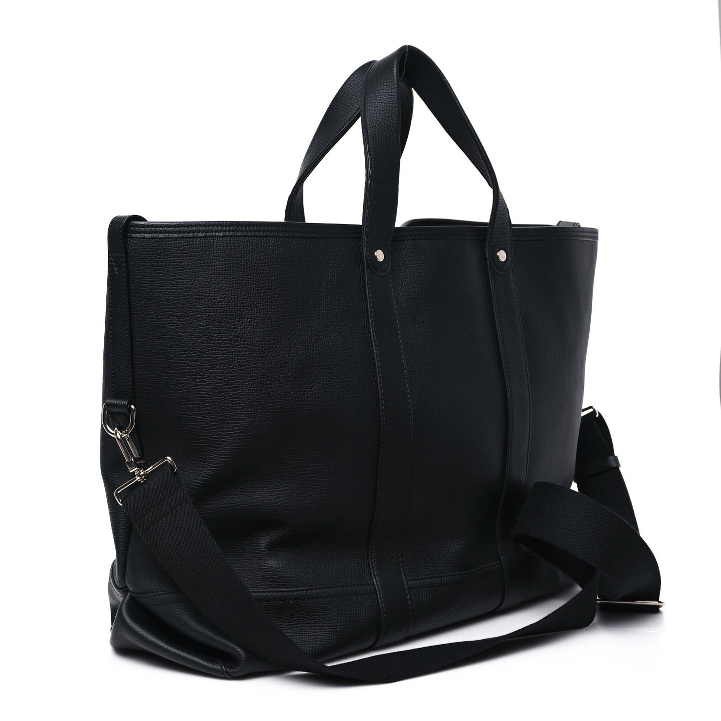 X NIGO Taurillon Duck Trolley Tote Black