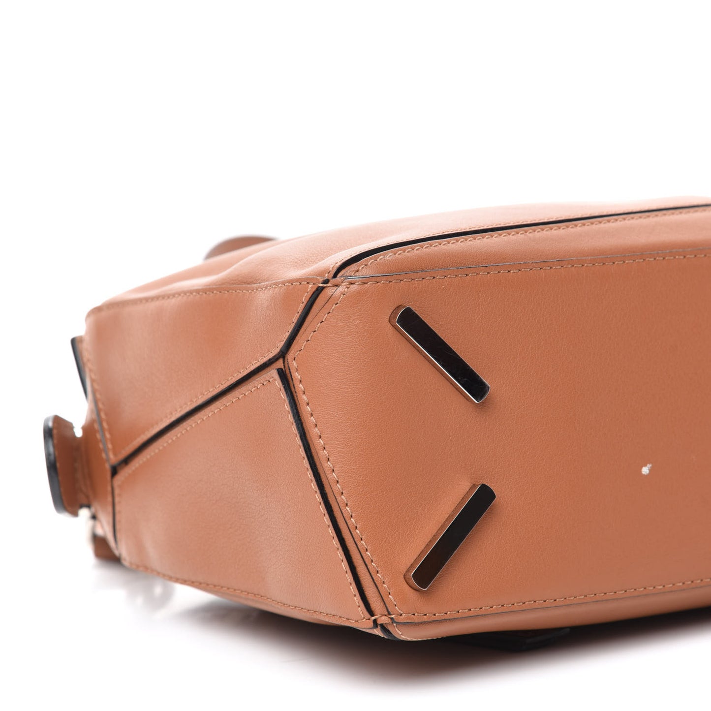 Calfskin Small Puzzle Bag Tan