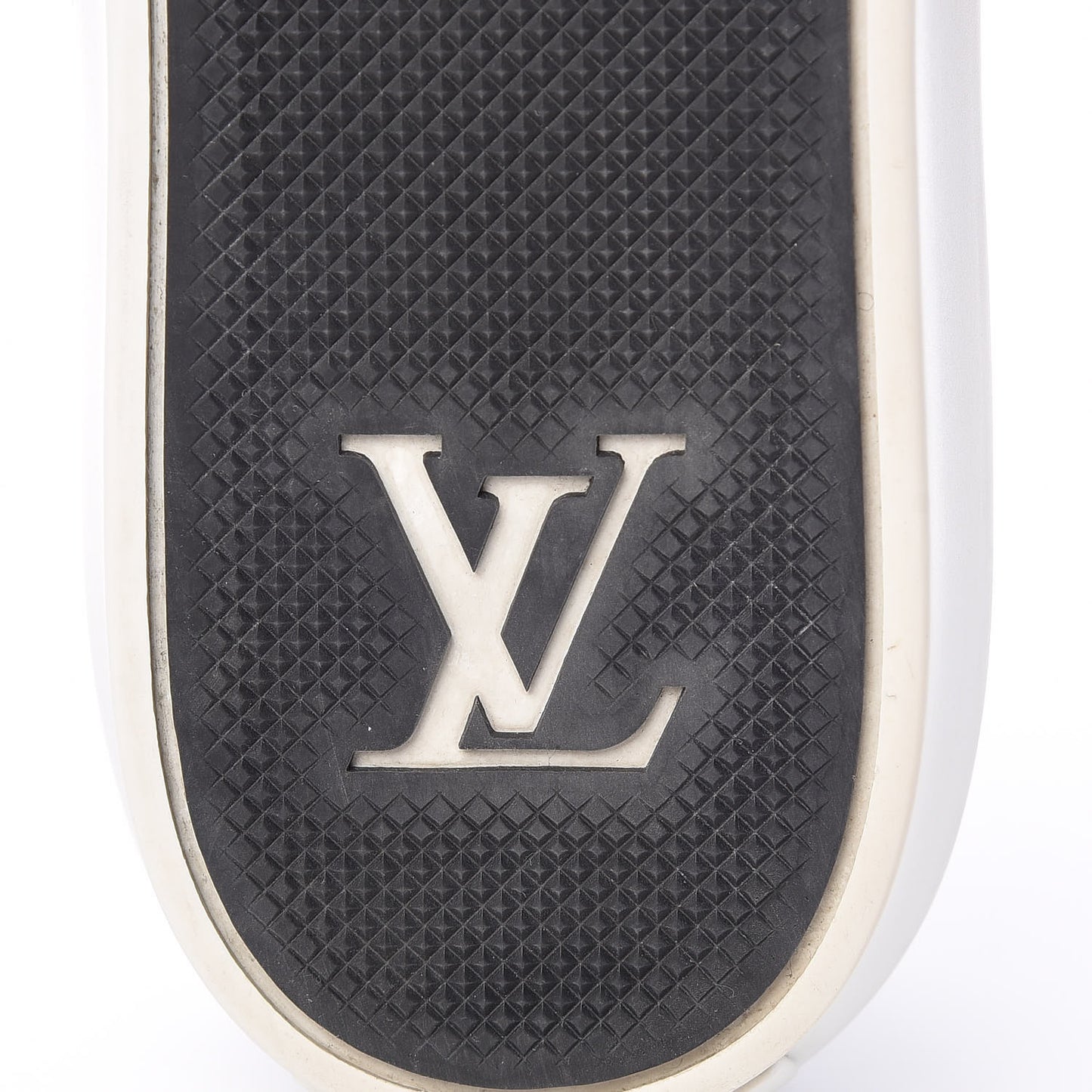 Calfskin Embossed Monogram Street Sneakers 8 Black