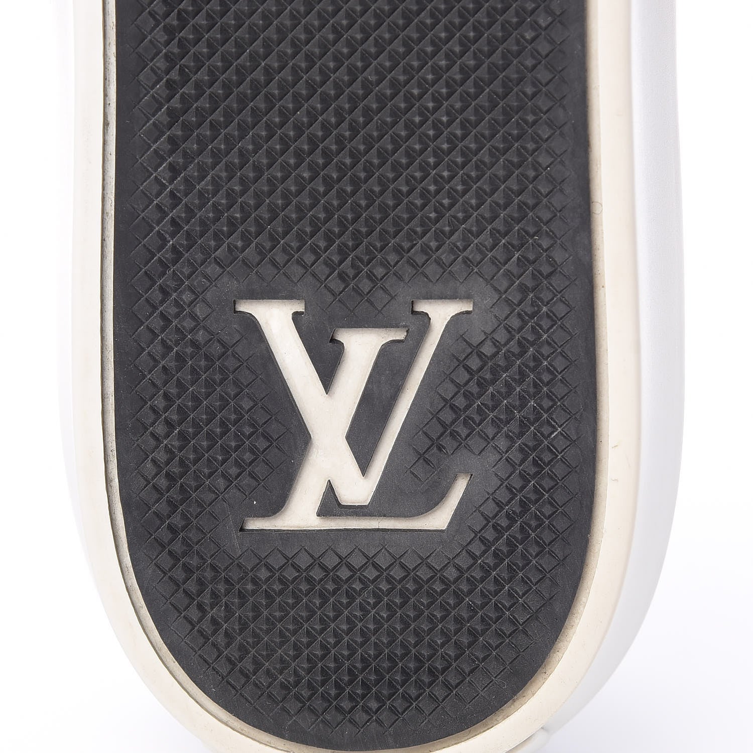 Louis Vuitton Calfskin Embossed Monogram Street Sneakers 8 Black 8 of 10