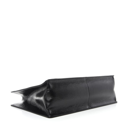 Chanel Shiny Aged Calfskin Shopping Bag Black 4 of 11