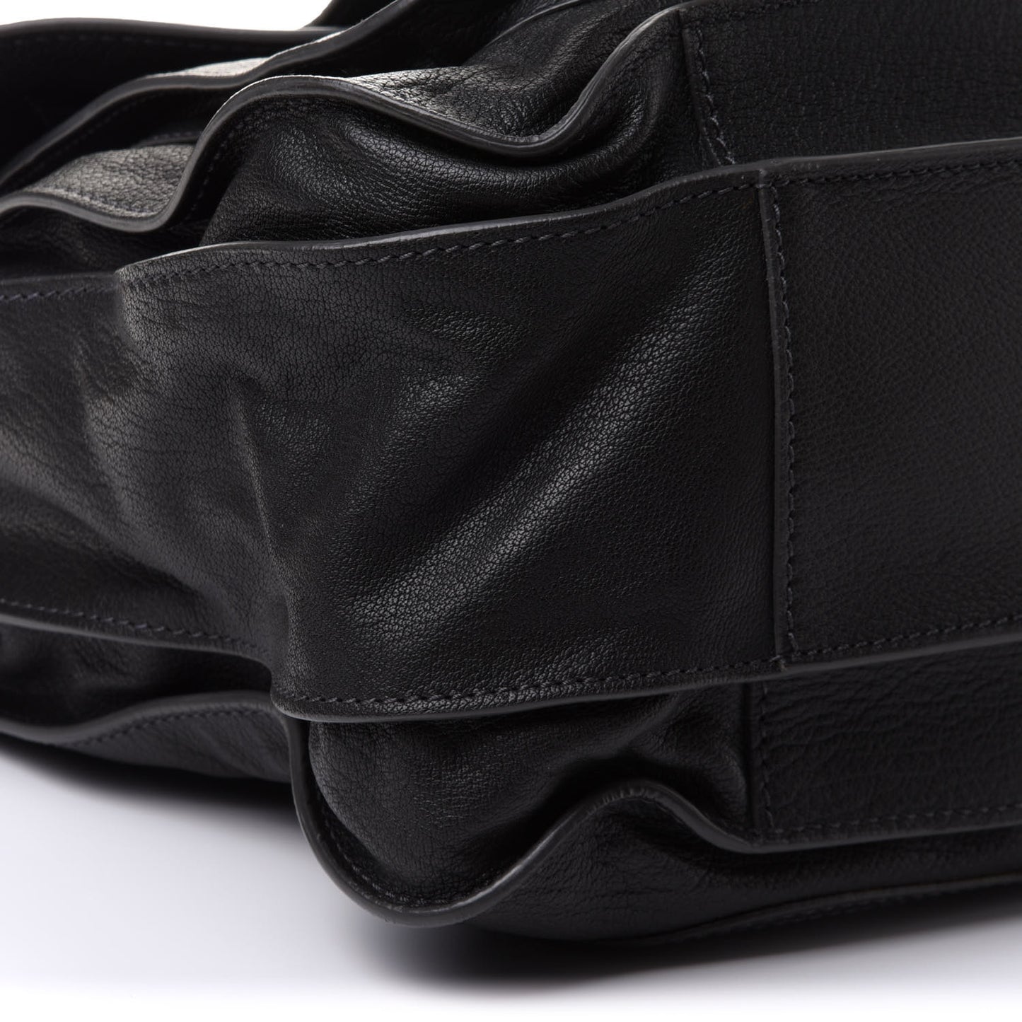 Lambskin Medium PS1 Satchel Black