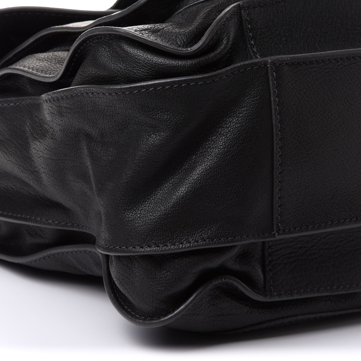 Proenza Schouler Lambskin Medium PS1 Satchel Black 9 of 10