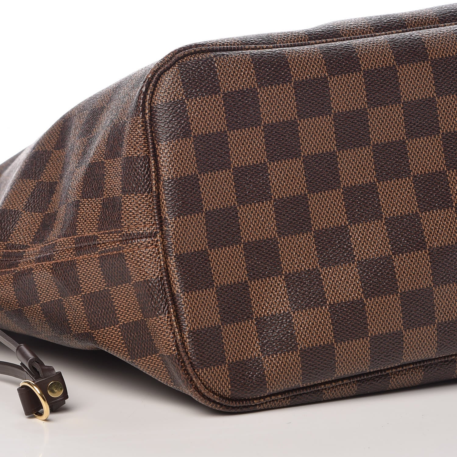 Louis Vuitton Damier Ebene Neo Neverfull MM Rose Ballerine 12 of 14